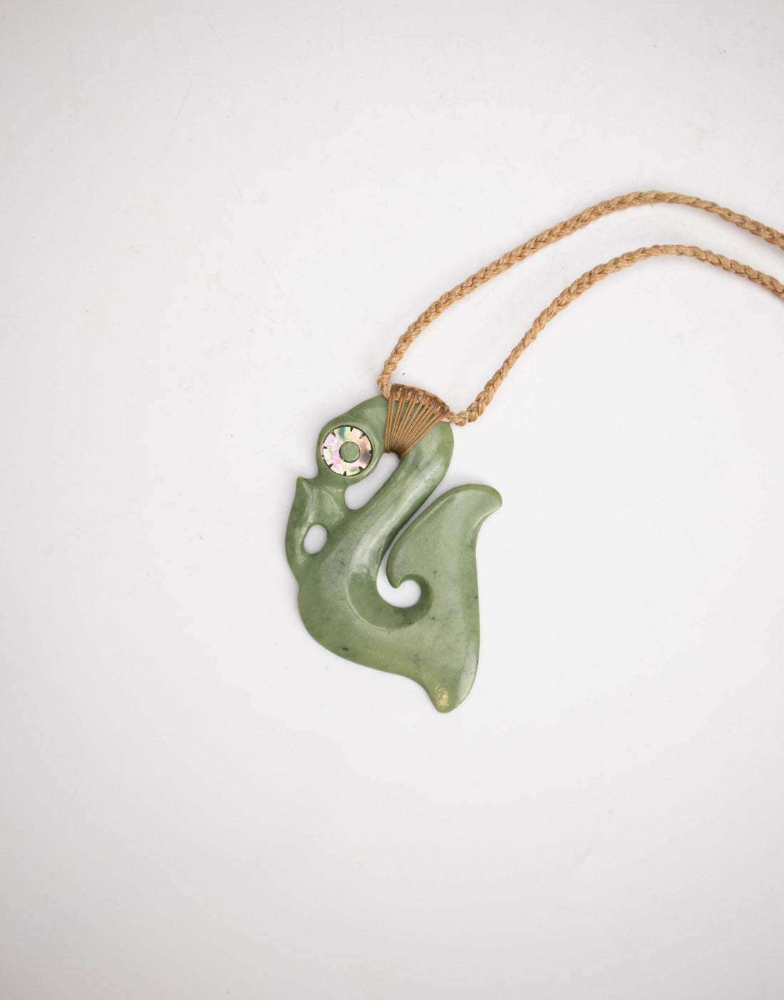 Carved Pounamu Manaia Pendant