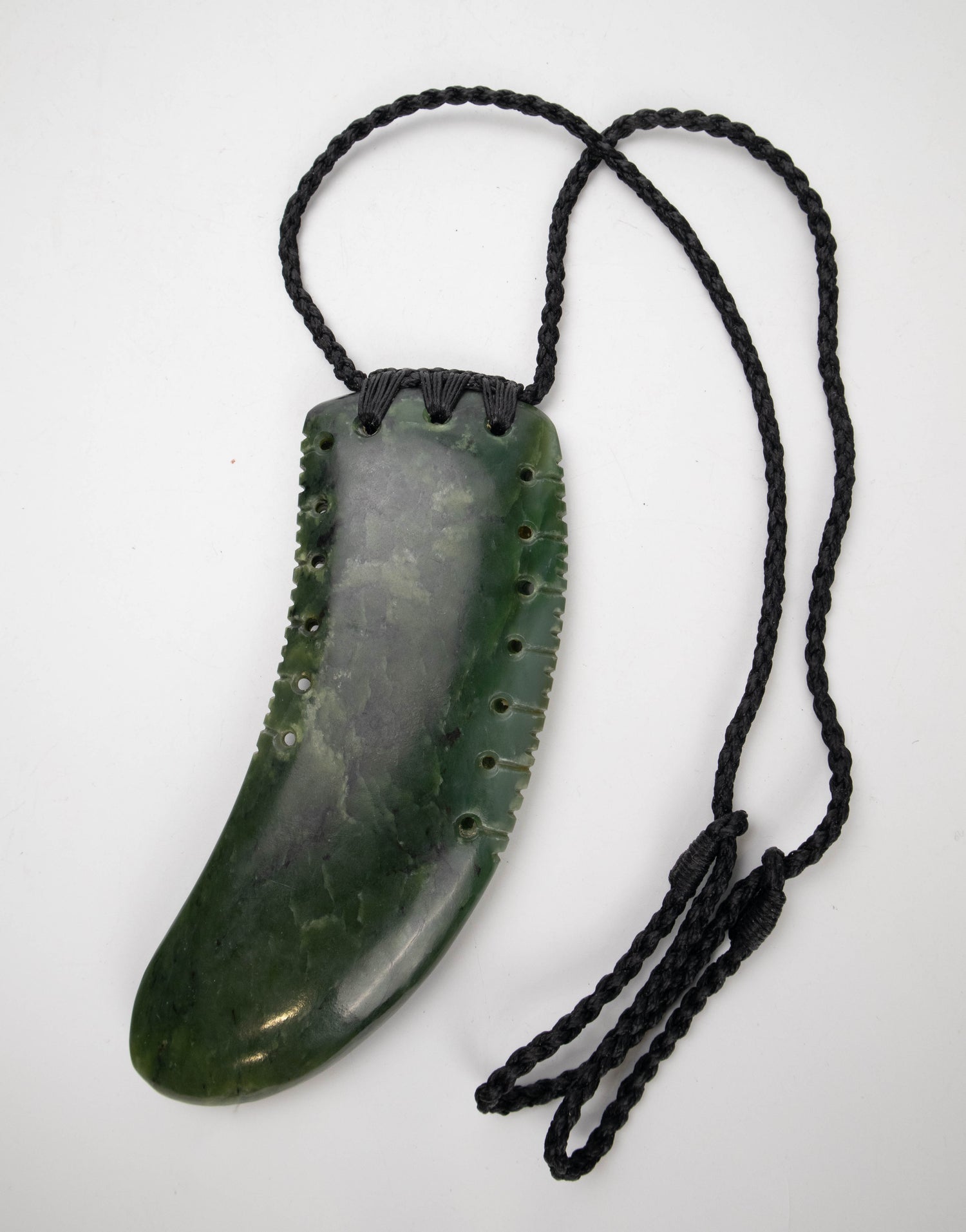 Tuna - Eel Pounamu Pendant