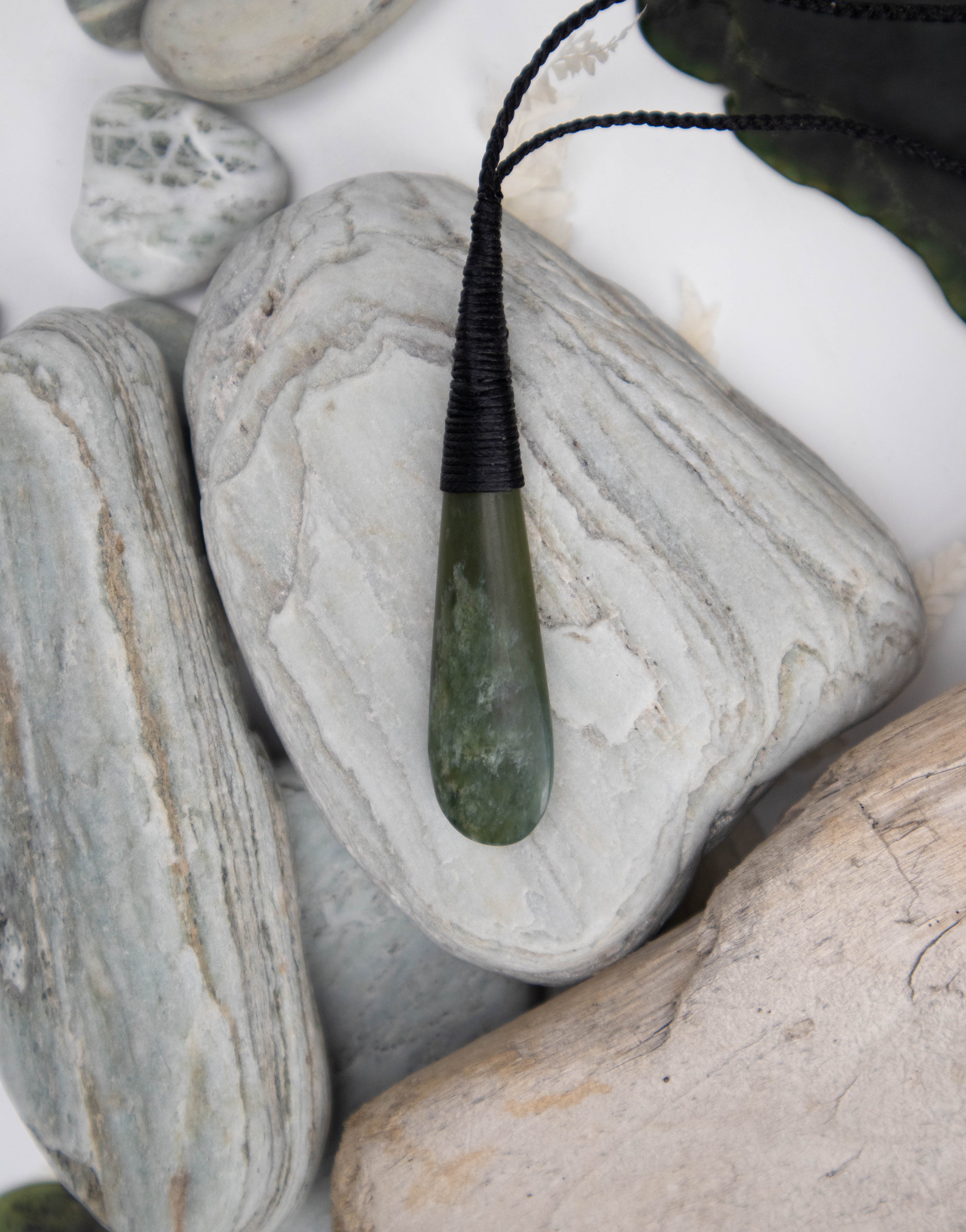 Drop Pounamu Pendant