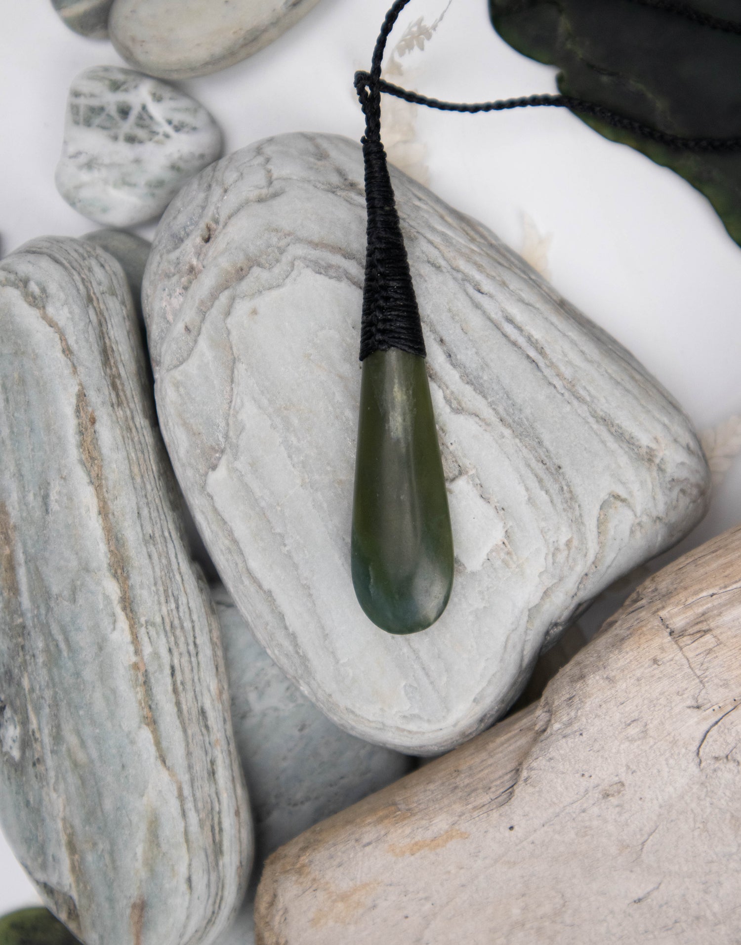 Drop Pounamu Pendant