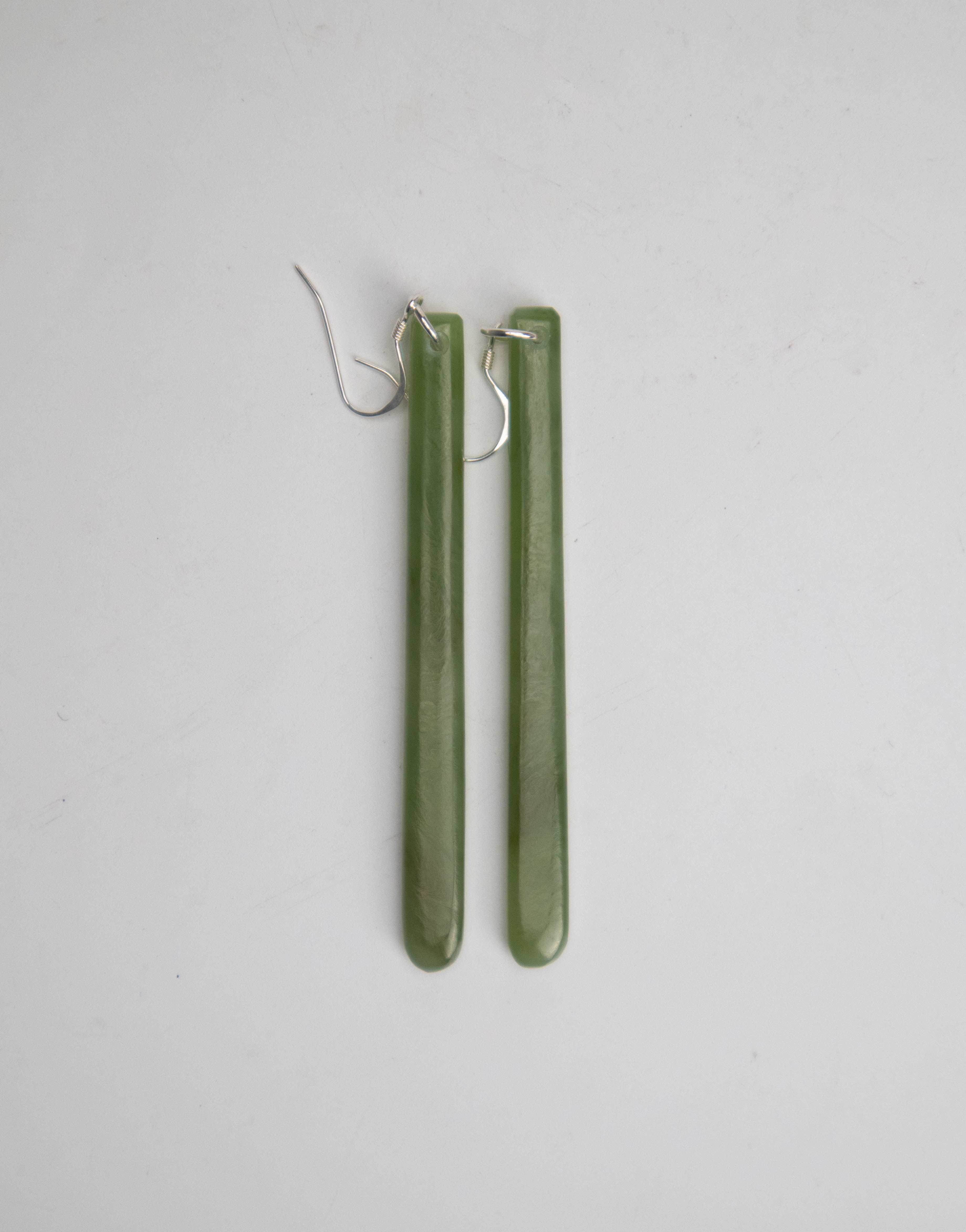 Pounamu Drop Earrings