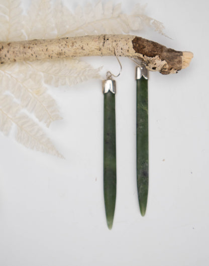 Pounamu Drop Earrings