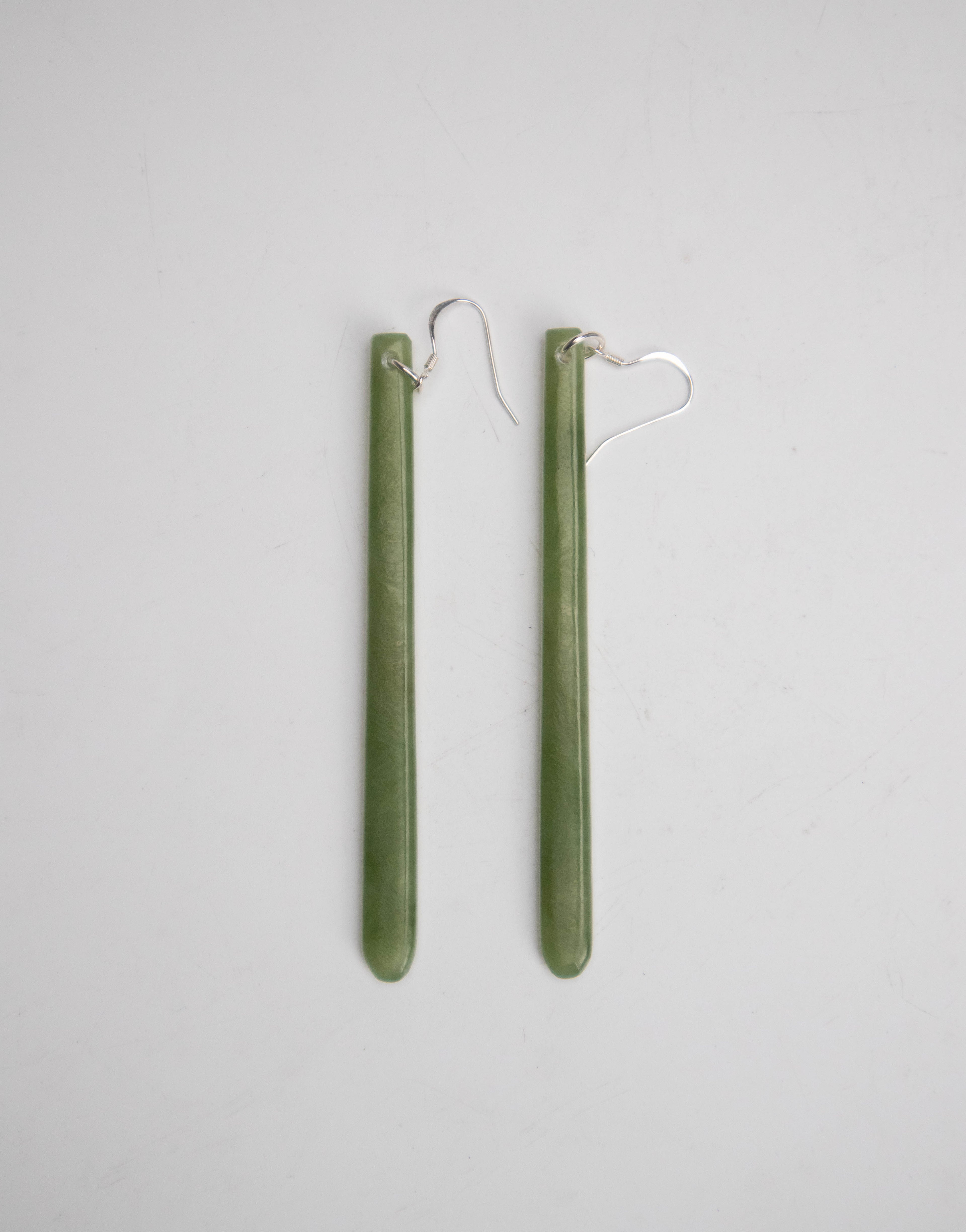 Pounamu Drop Earrings