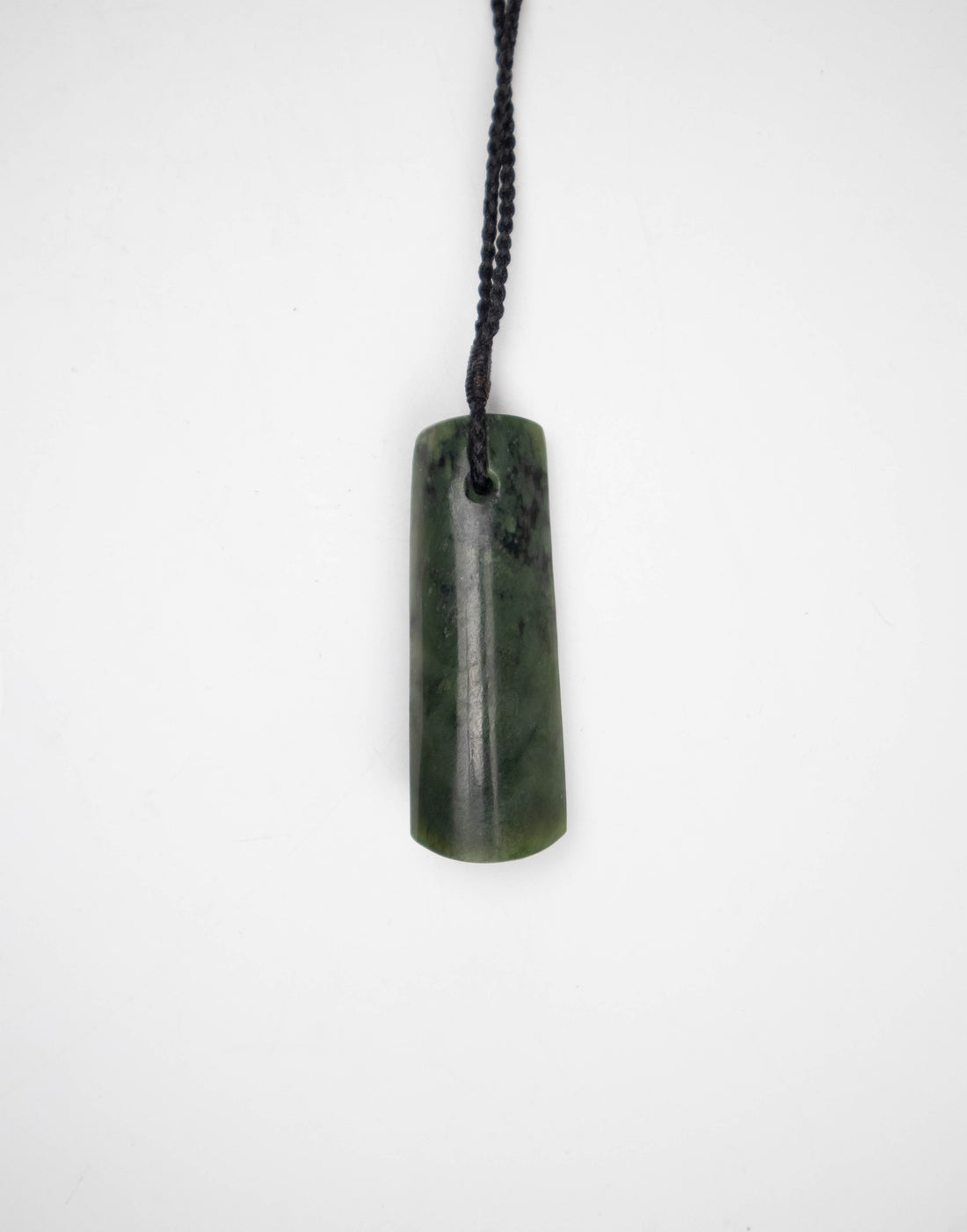 Carved Drop Pounamu Pendant