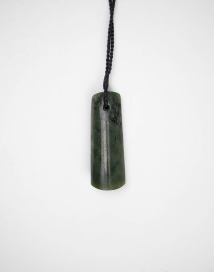 Carved Drop Pounamu Pendant