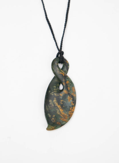 Pounamu Twist Pendant