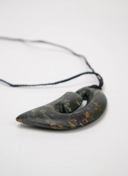 Pounamu Hook Pendant