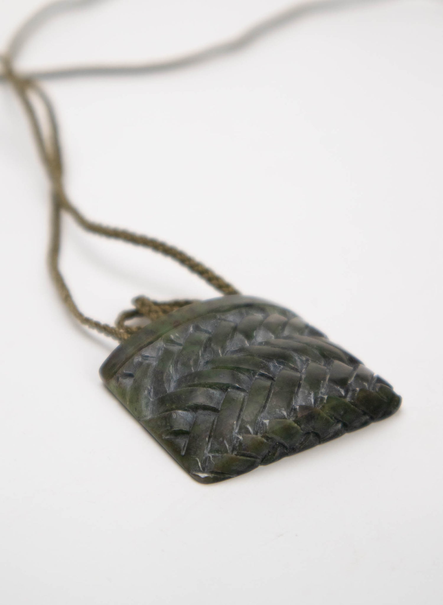 Pounamu Kete Pendant