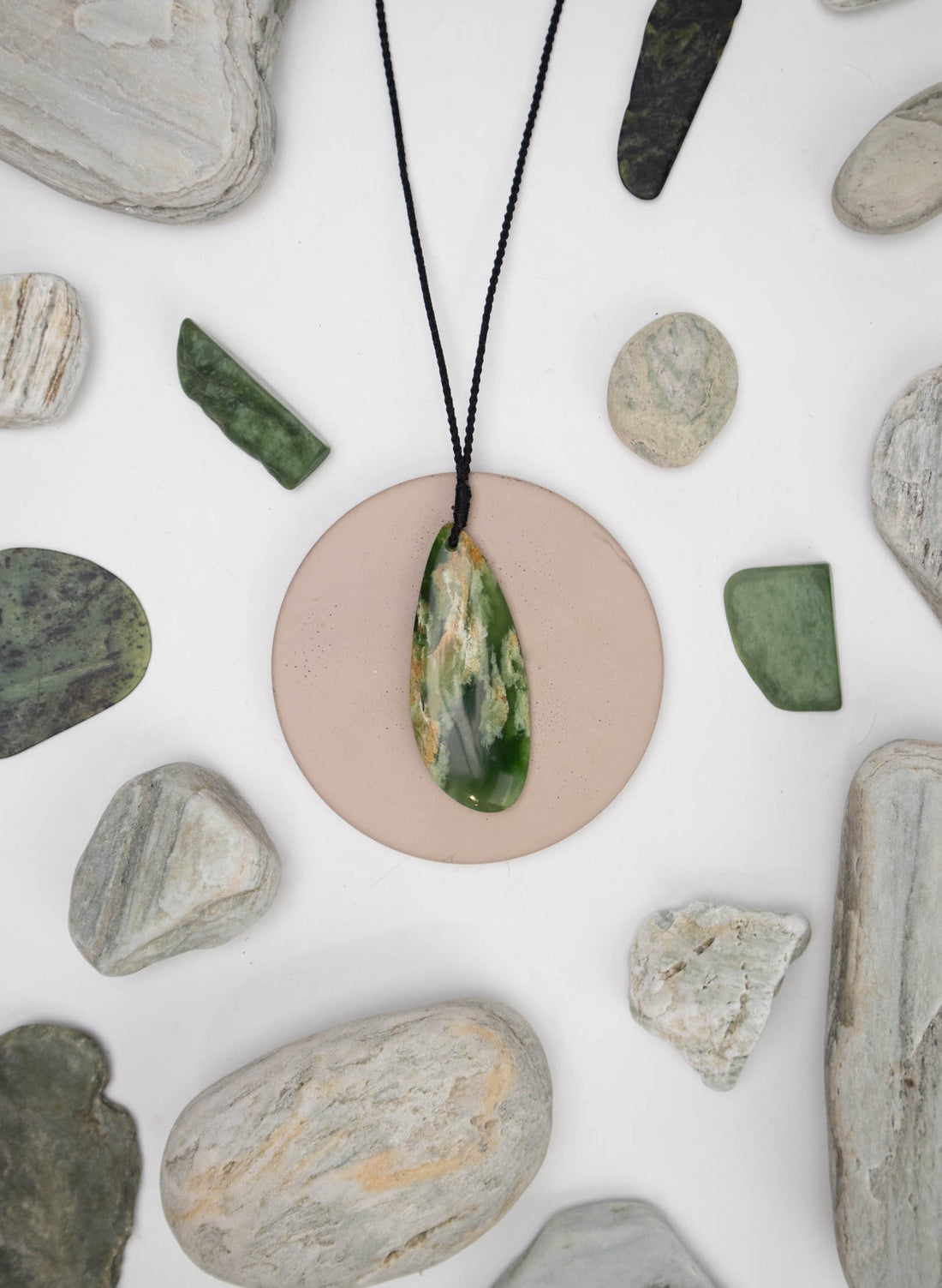 Drop Pounamu Pendant