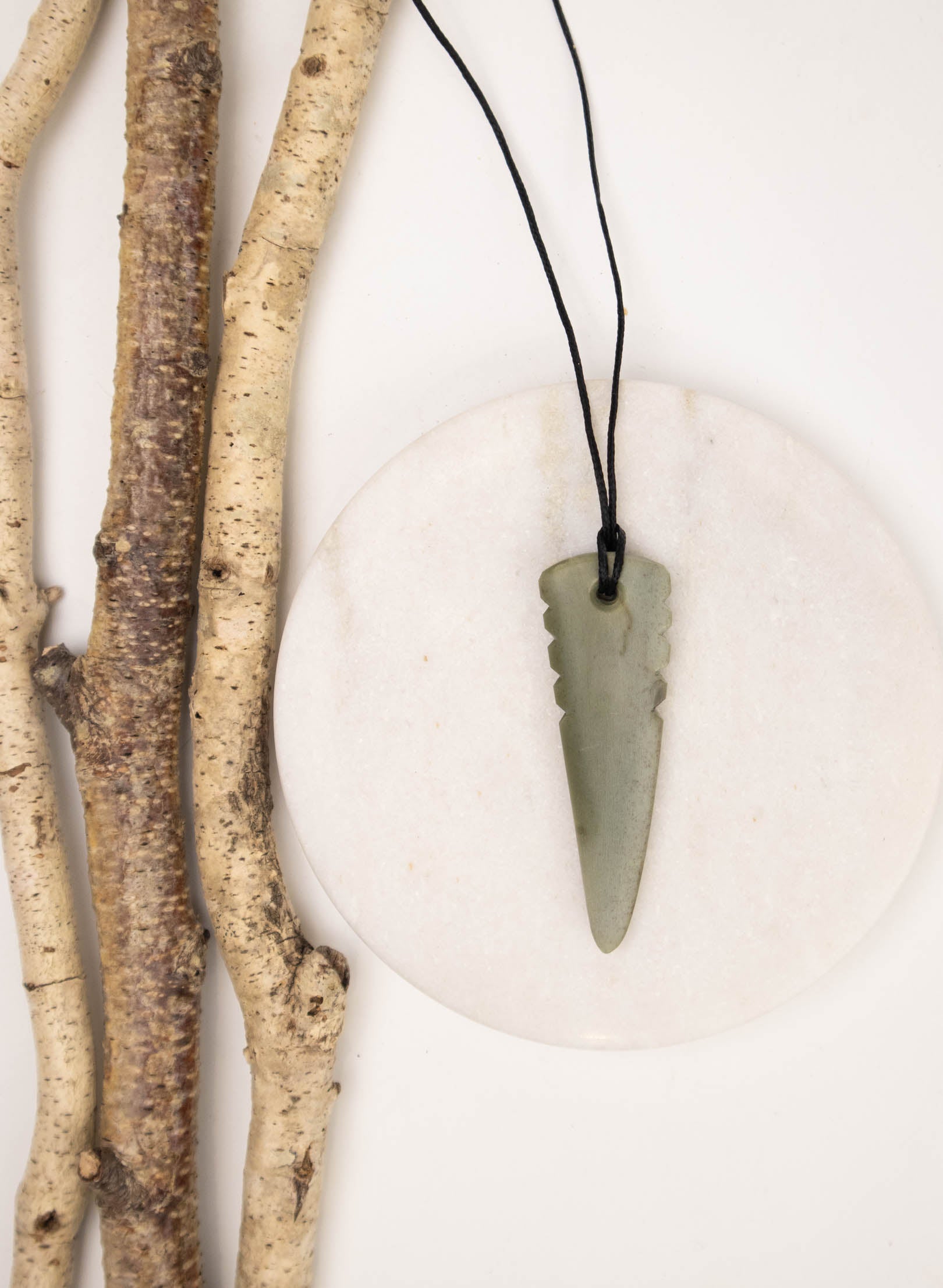 Notched Pounamu Niho