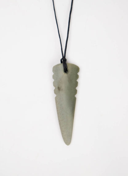 Notched Pounamu Niho