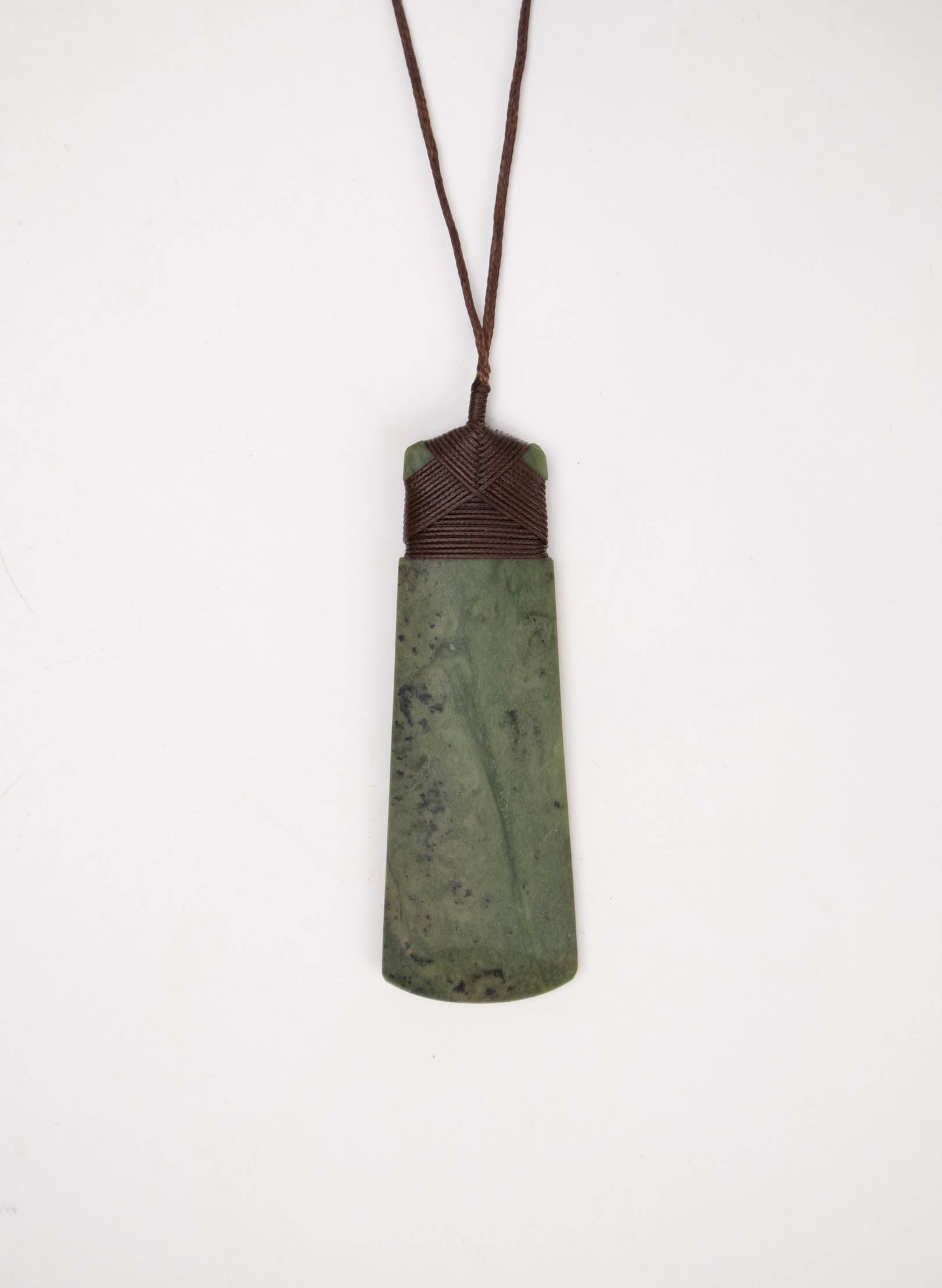 Large Crossbound Pounamu Toki