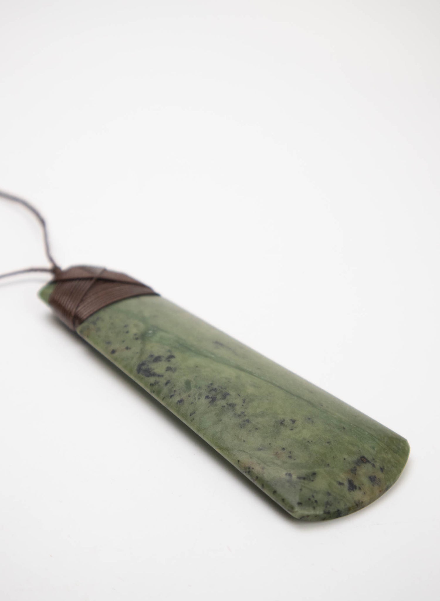 Large Crossbound Pounamu Toki