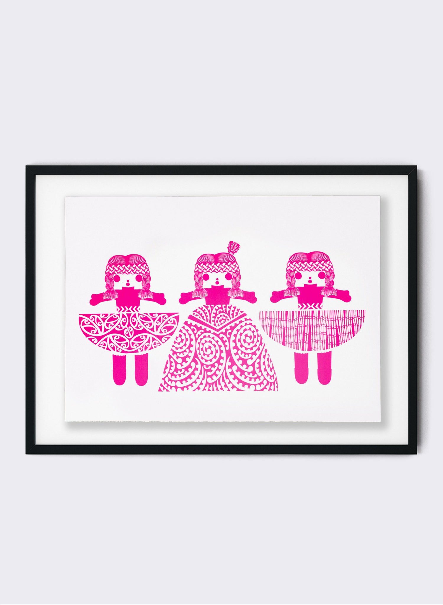 Aroha Nui | Pink - Screen Print