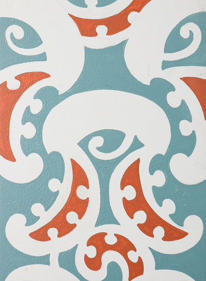 He Tai Nui - A Spring Tide Pattern - Original Painting