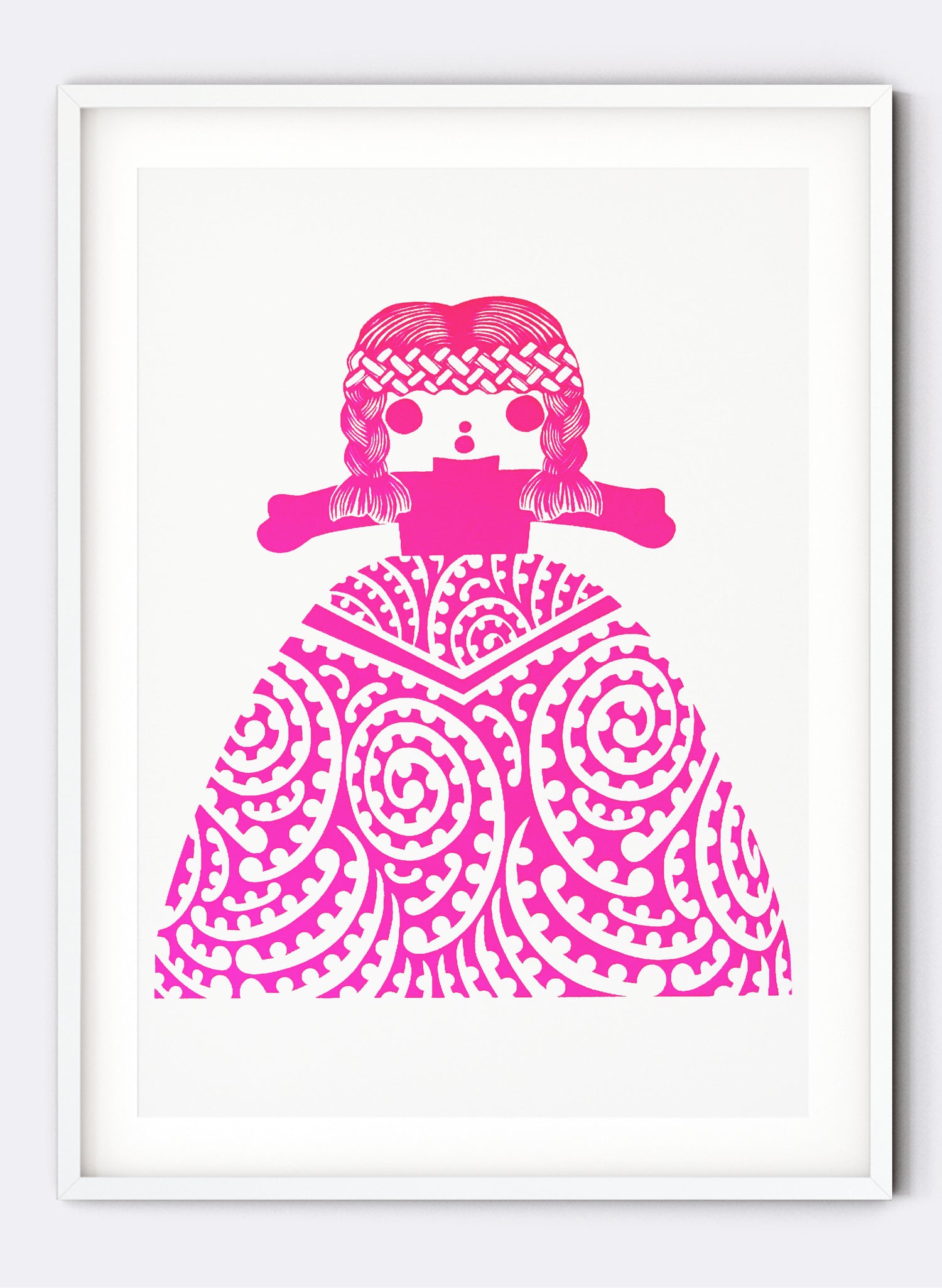 Mini Royal Rua | Pink - Screen Print