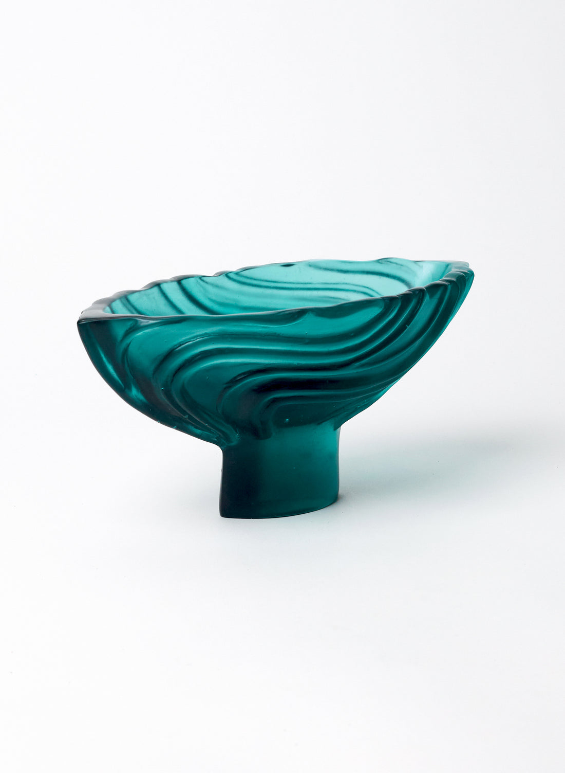 Lead Crystal Jade - Swirl Bowl Series