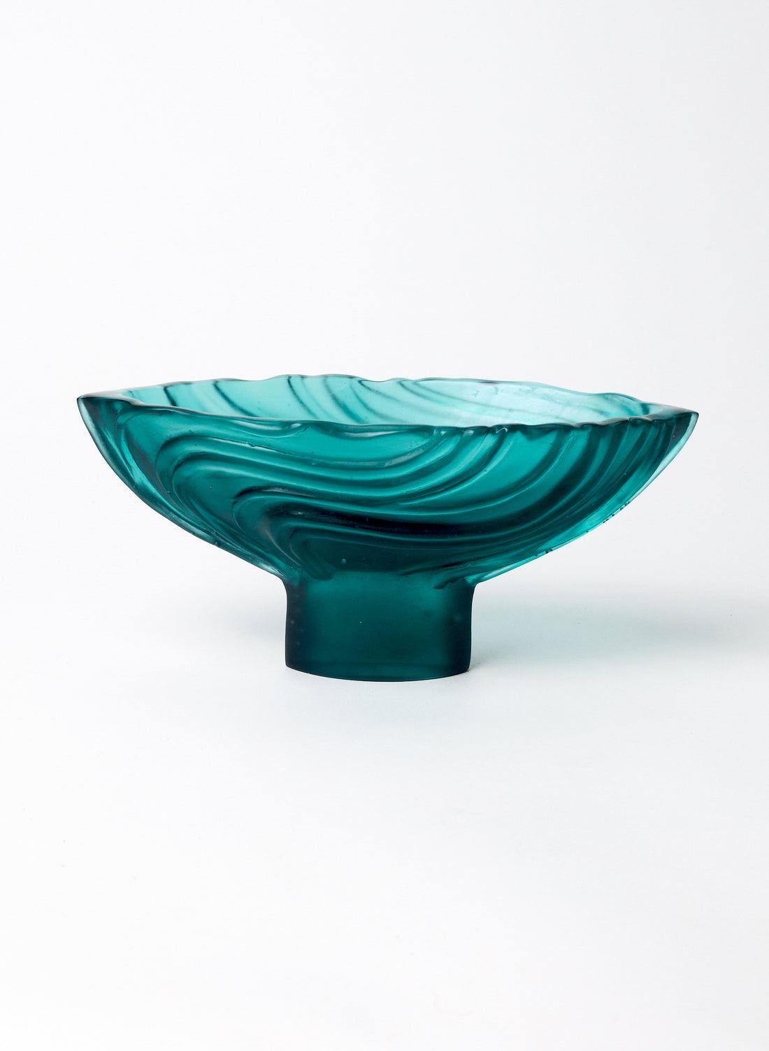 Lead Crystal Jade - Swirl Bowl Series