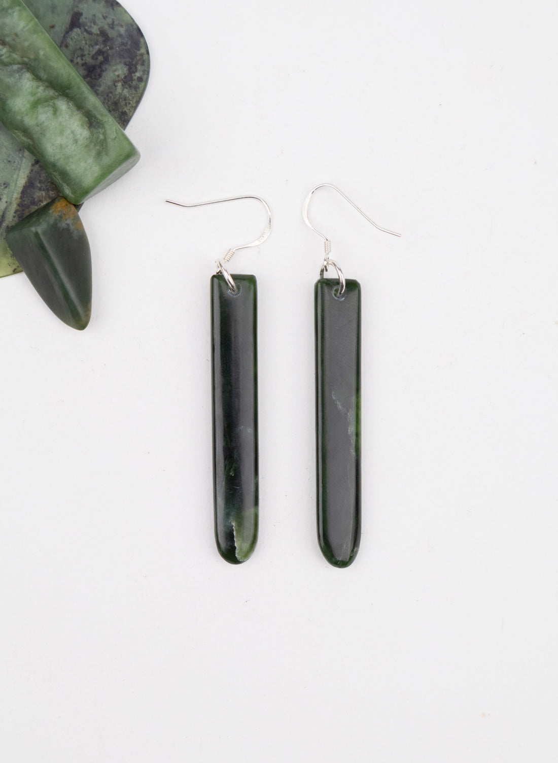 Pounamu Drop Earrings