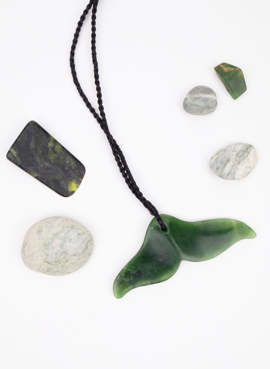 Pounamu Whale tail