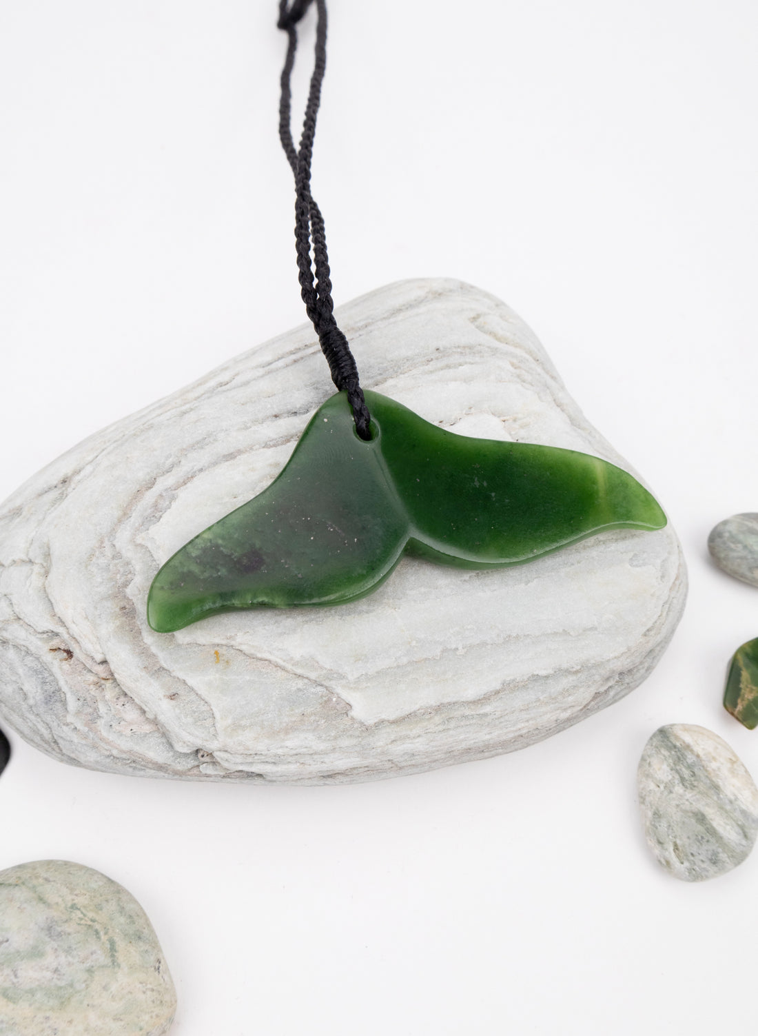 Pounamu Whale tail