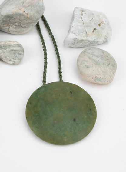 Large Pounamu Disc 