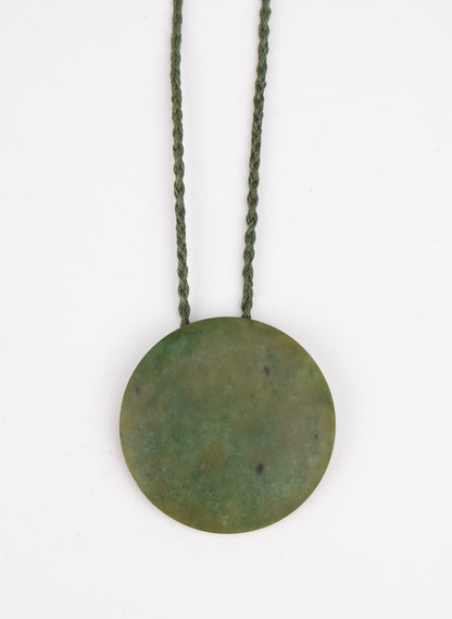 Large Pounamu Disc 