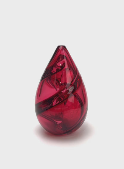 Spiral - Red Ruby