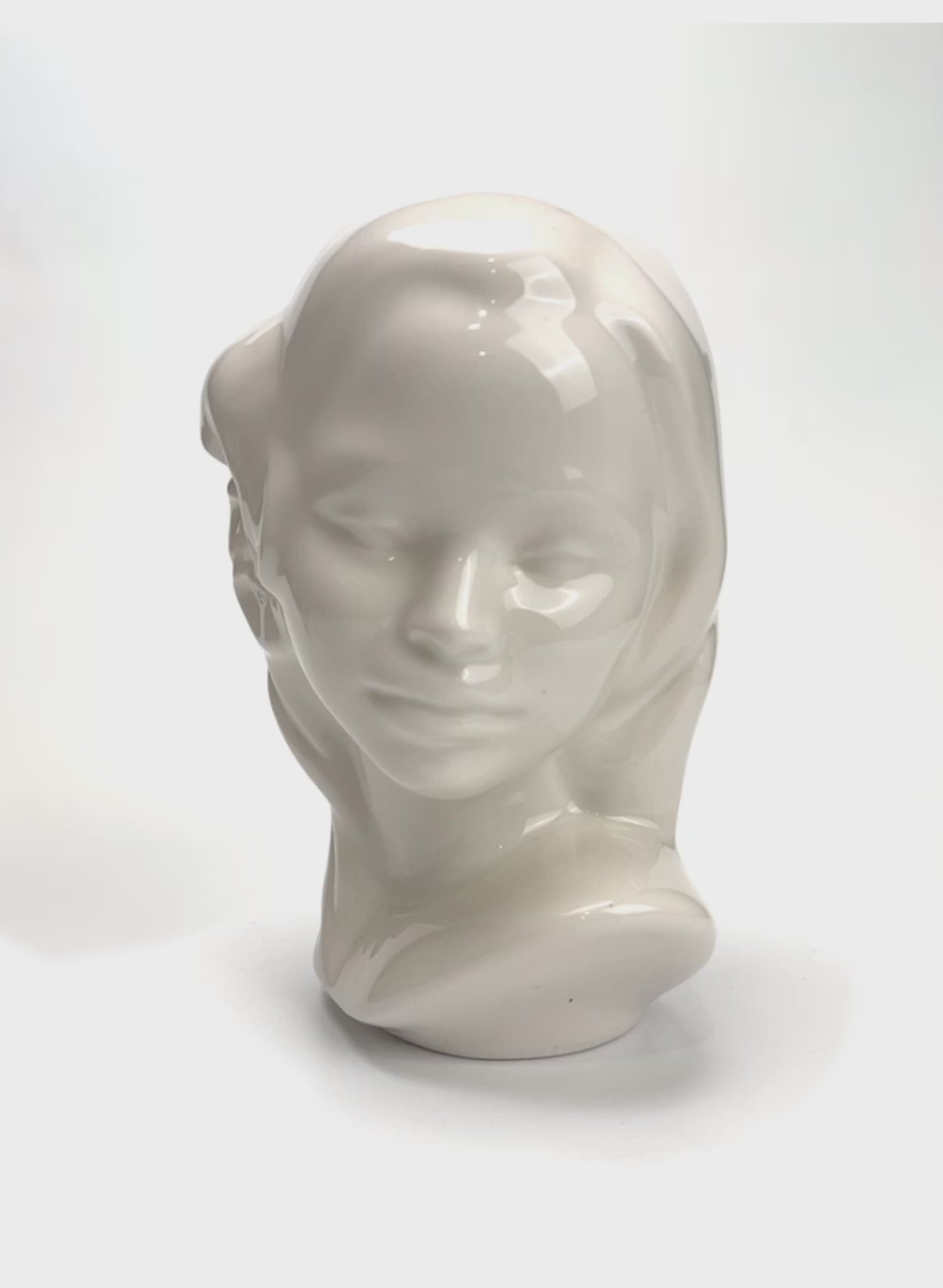 The Dusky Maiden Porcelain Bust