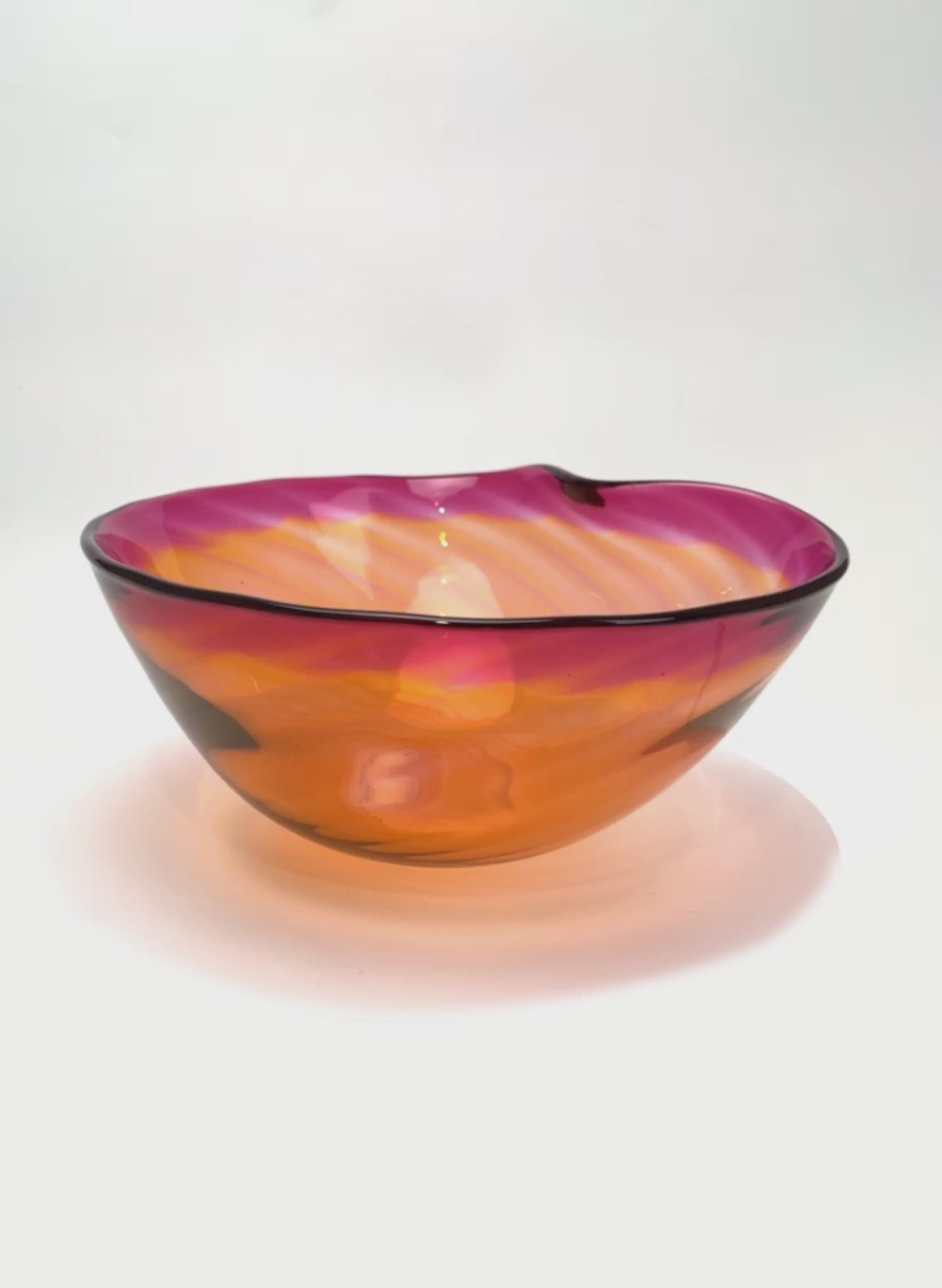 Feather Bowl - Grapefruit