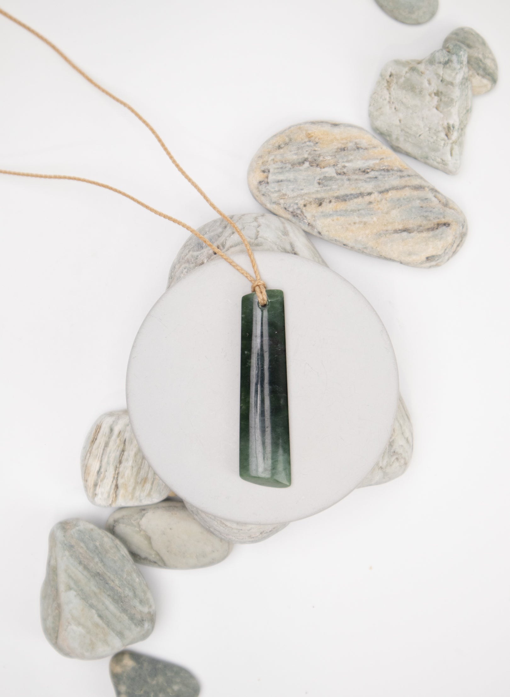 Drop Pounamu Pendant