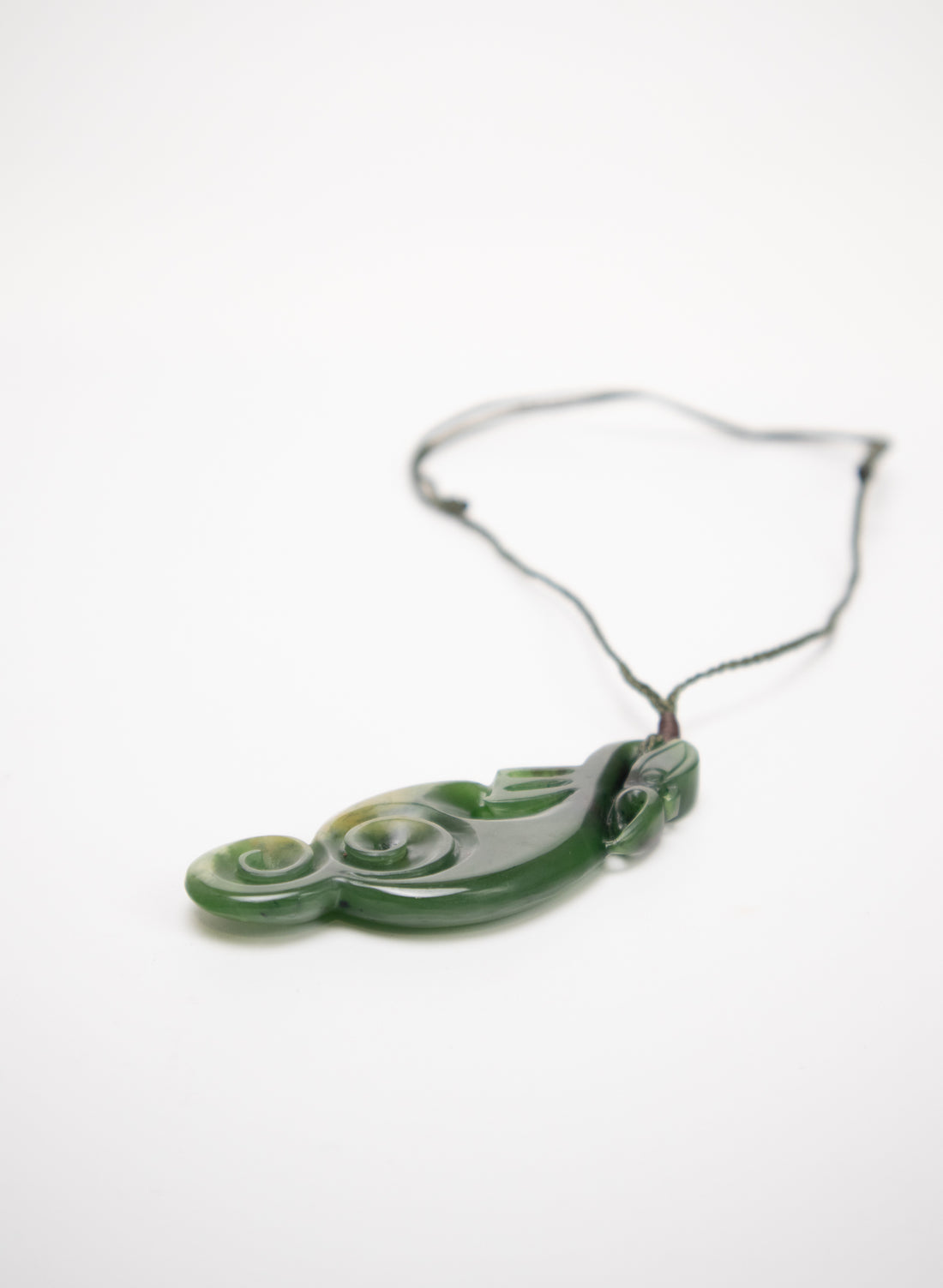 Pounamu Koru Manaia