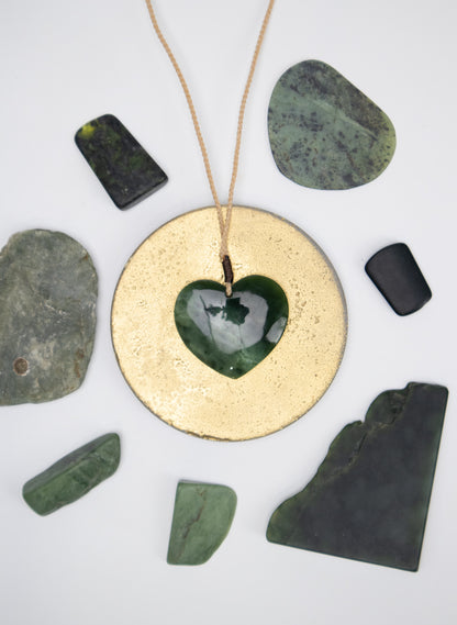 Pounamu Heart Pendant