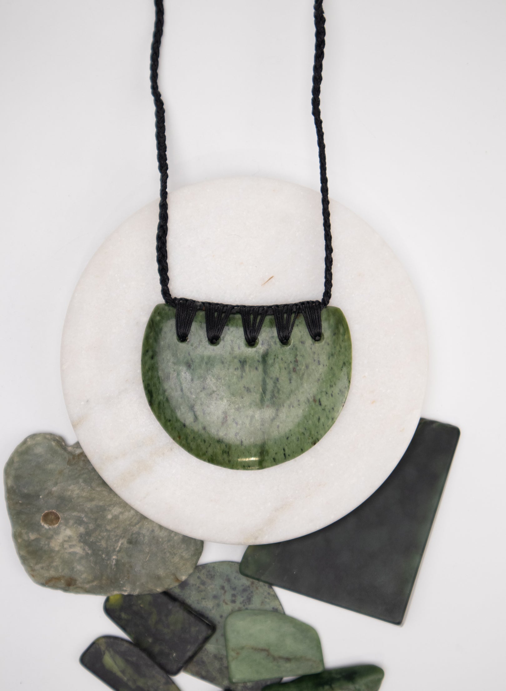 Bound Pounamu Shield