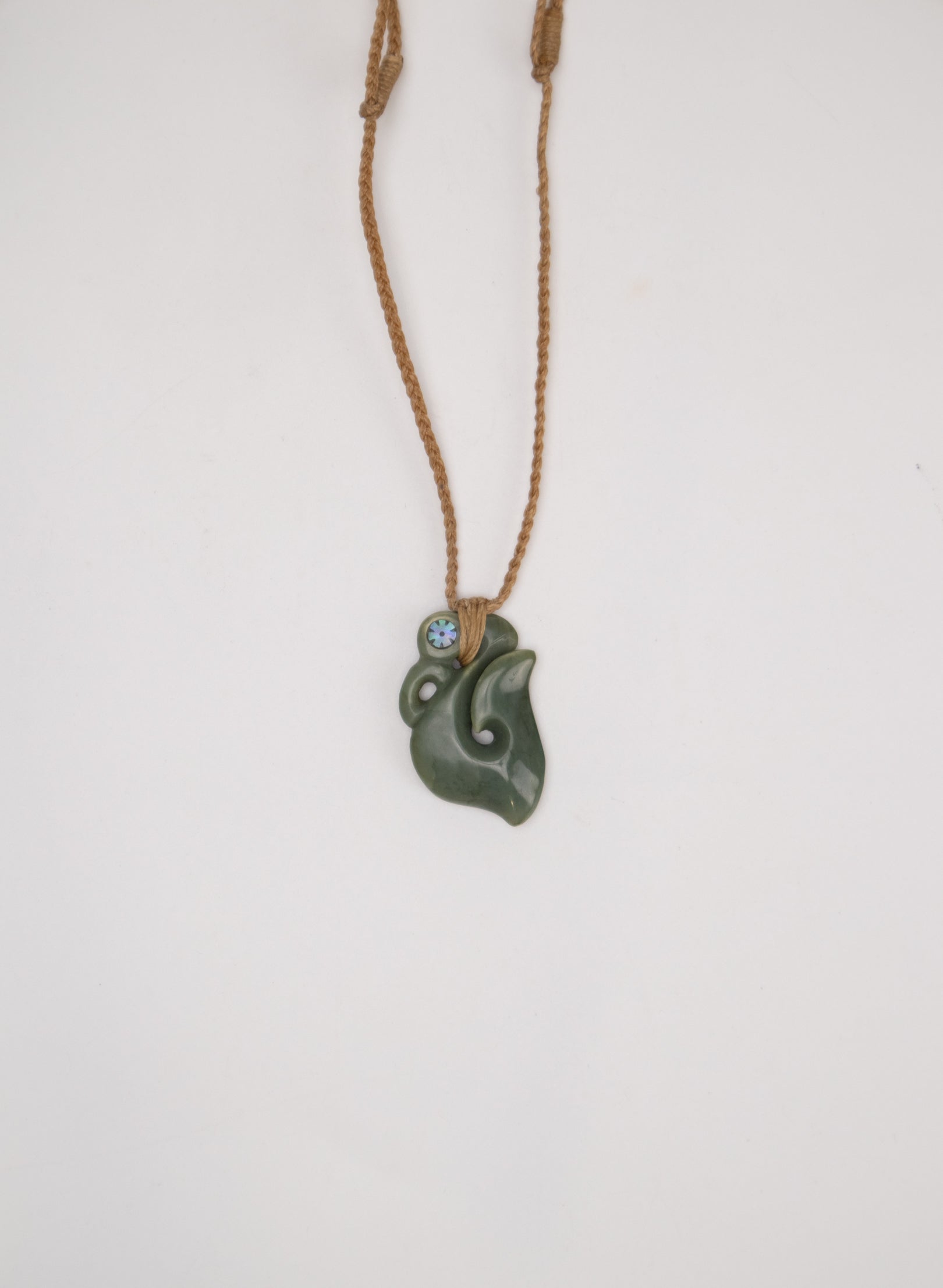 Small Carved Pounamu Manaia Pendant