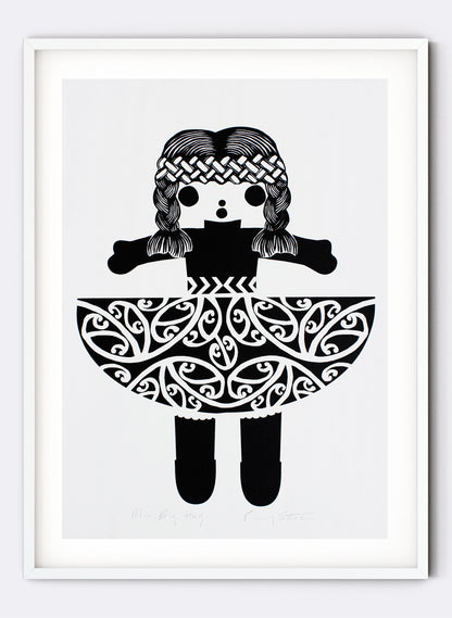 Mini Big Hug | Black - Screen Print