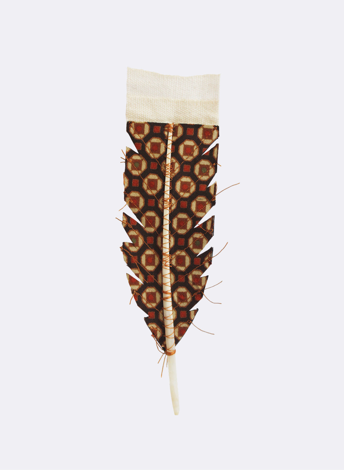 Huia Feather Brooch No.1