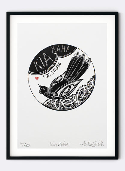 Kia Kaha - Giclée Print