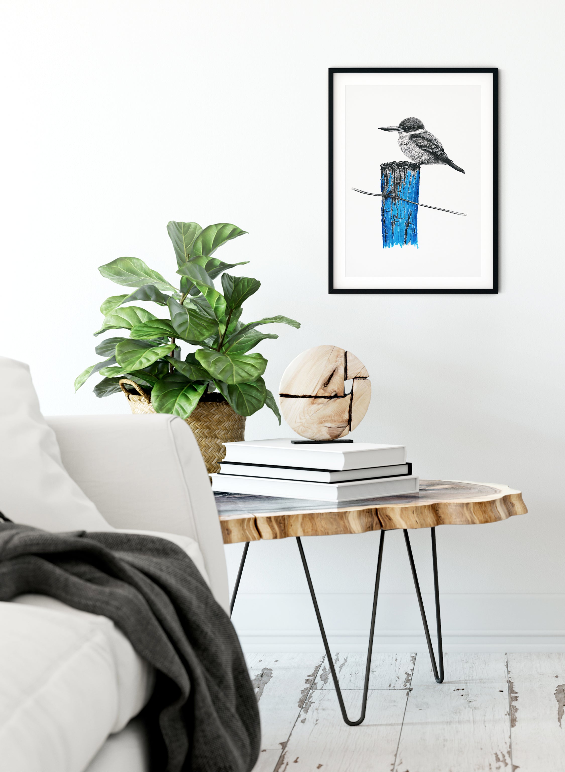 Sacred Kingfisher - Giclée Print