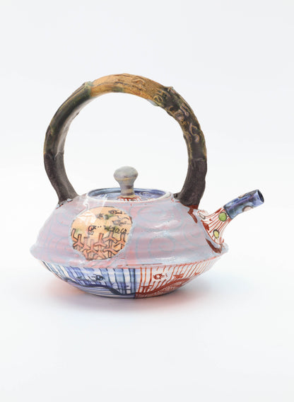 Iro - Shino Blue Teapot