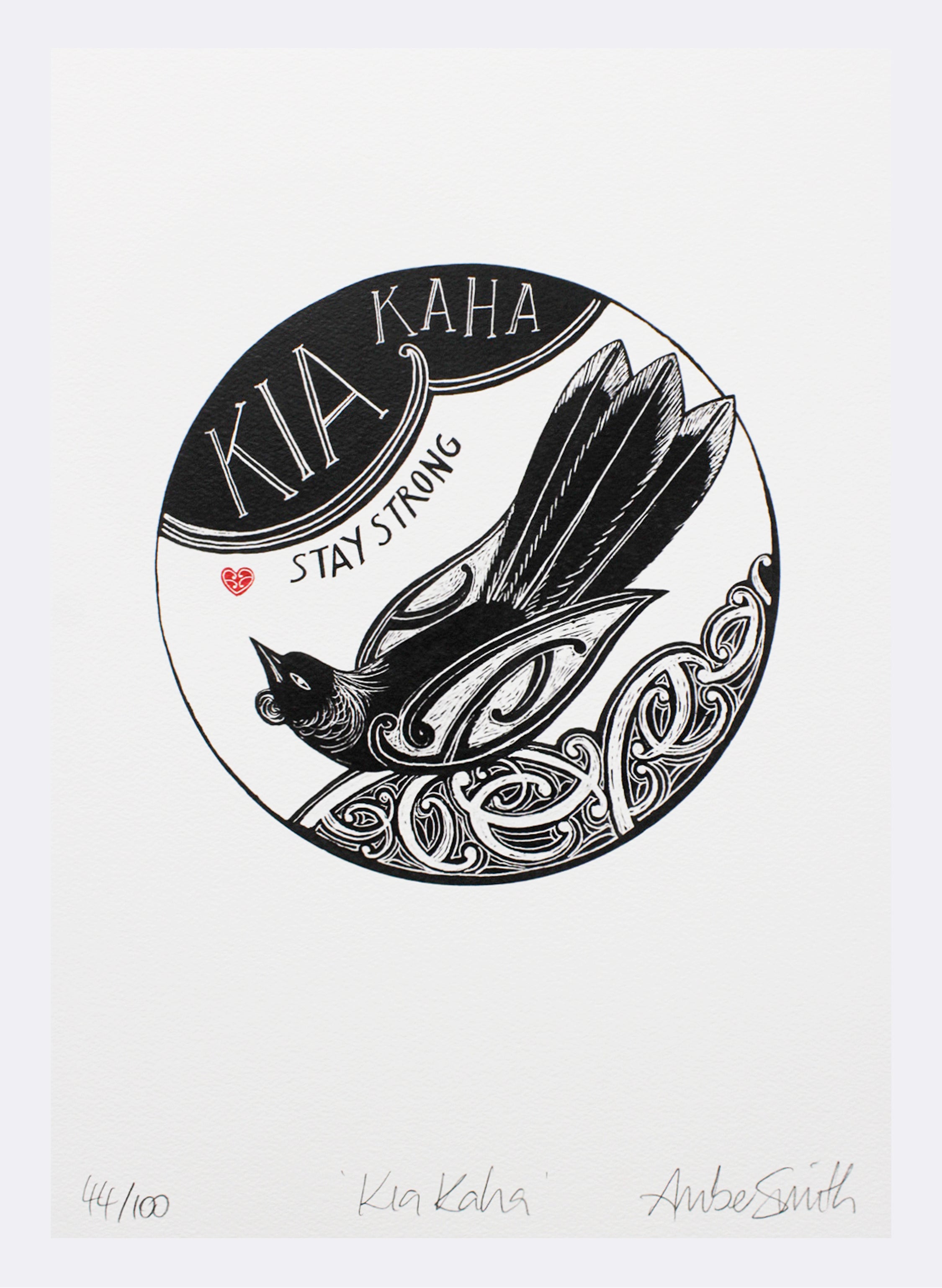 Kia Kaha - Giclée Print